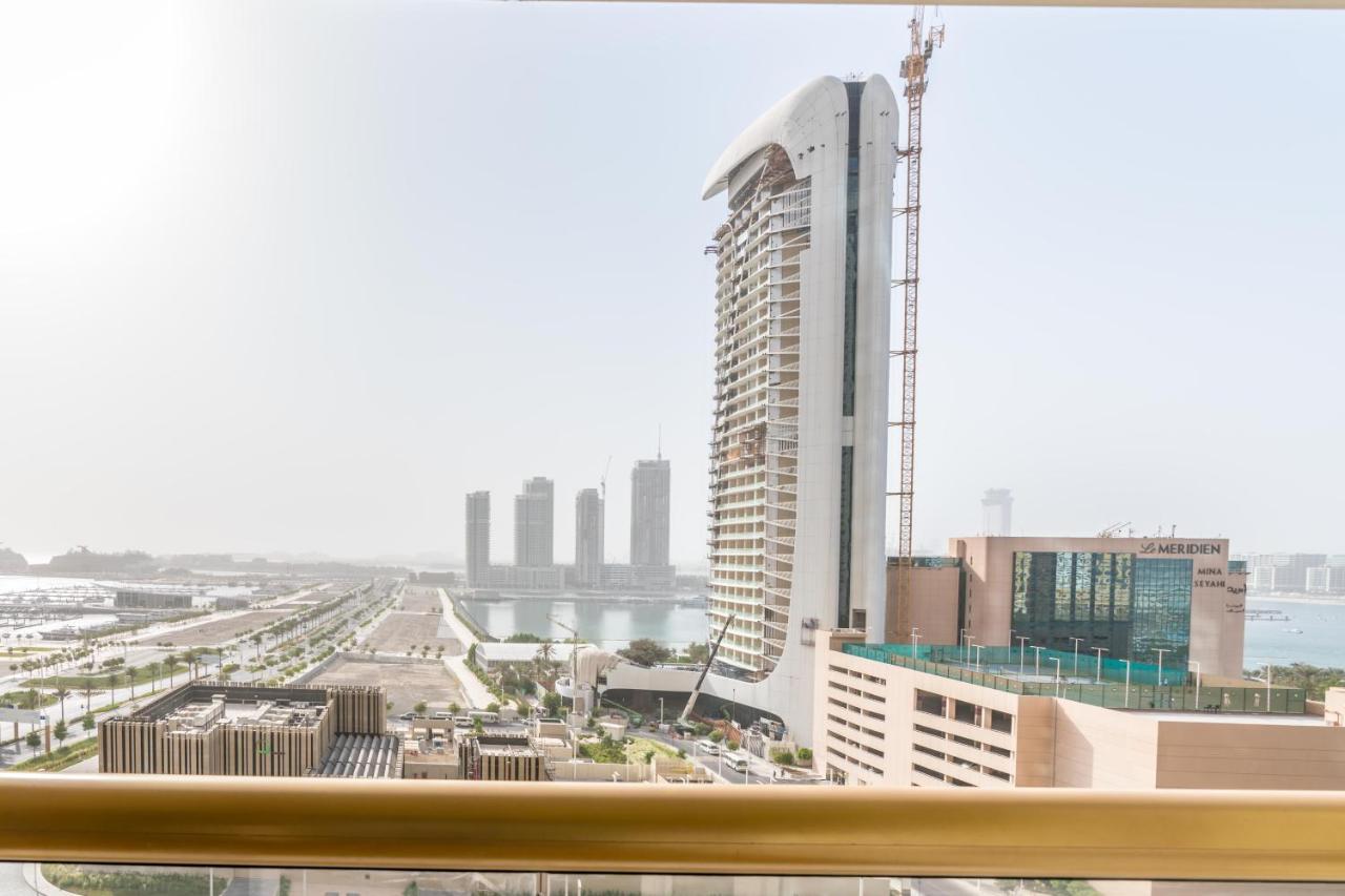 Lux BnB 1BDR Dubai Marina Amazing Harbor Views Apartment Bagian luar foto