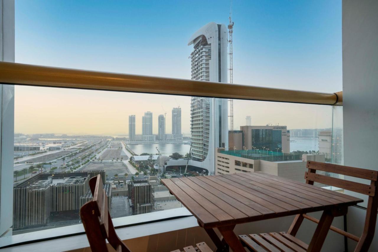 Lux BnB 1BDR Dubai Marina Amazing Harbor Views Apartment Bagian luar foto