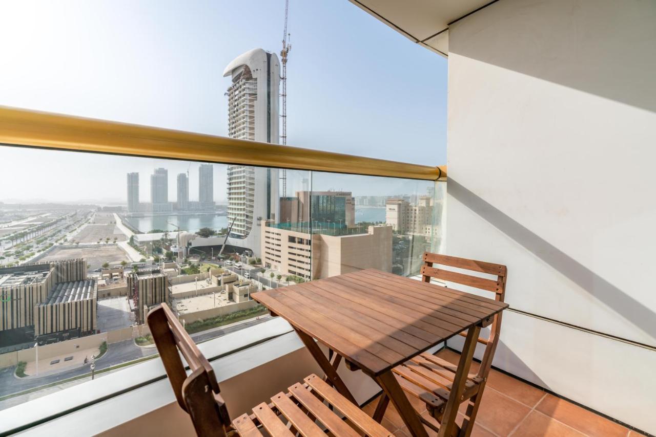 Lux BnB 1BDR Dubai Marina Amazing Harbor Views Apartment Bagian luar foto