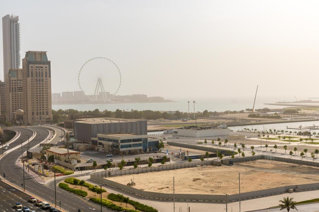 Lux BnB 1BDR Dubai Marina Amazing Harbor Views Apartment Bagian luar foto